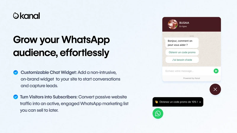 Kanal: WhatsApp Marketing & AI