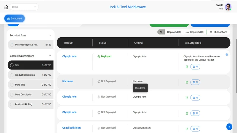 Jodi AI Tool