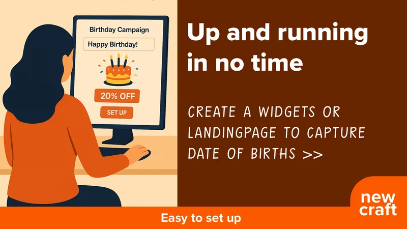 Birthday Email Marketing