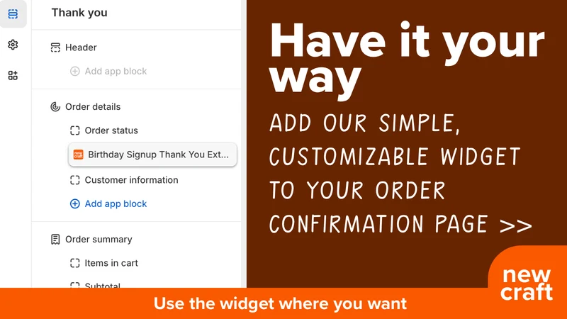 Birthday Email Marketing