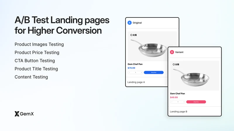 GemX: CRO & A/B Testing