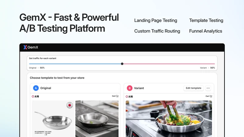 GemX: CRO & A/B Testing