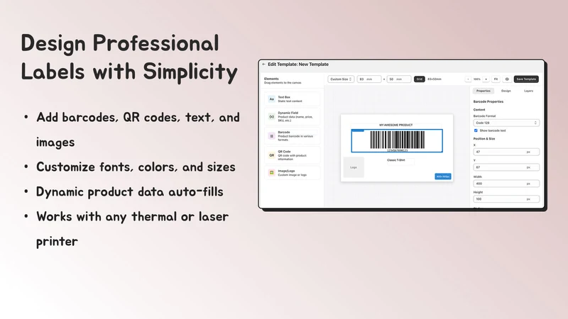 GD: SKU & Barcode Generator