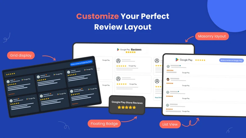 GA: Google Play Store Reviews