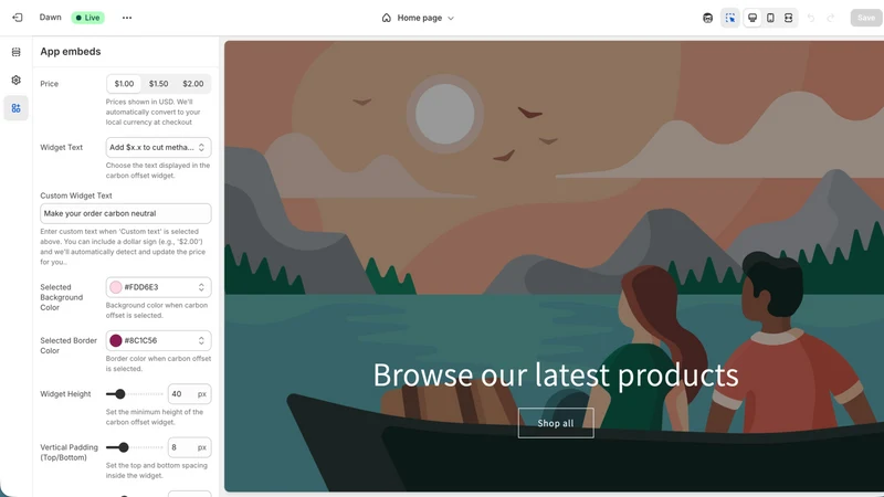 CrbonFree: AI Carbon Checkout