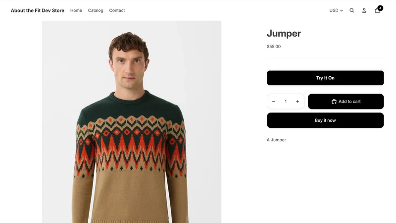 About the Fit, AI Try‑on