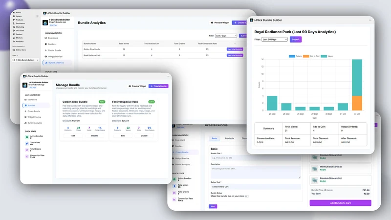 1‑Click Bundle Builder