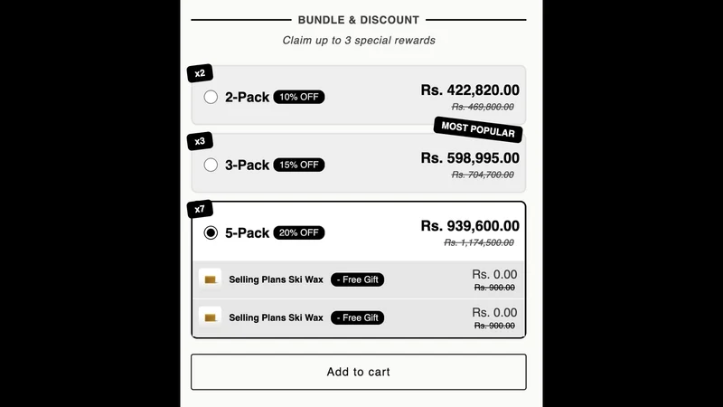Rumi Bundles CartDrawer Free