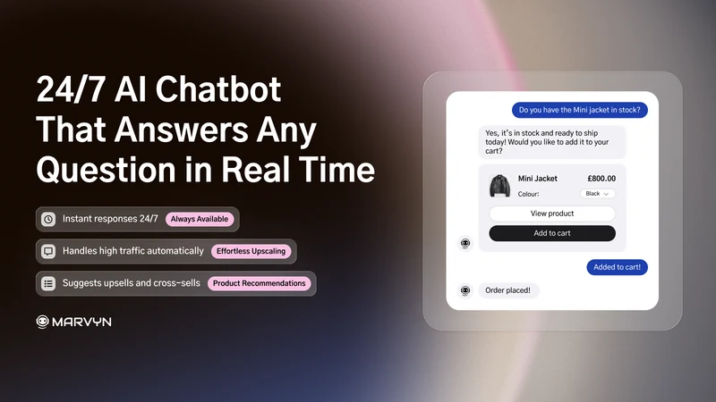 Marvyn AI Chatbot & Live Chat