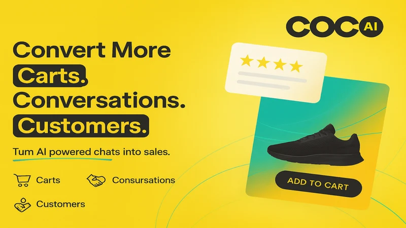 Coco: AI Cart Recovery & Chat