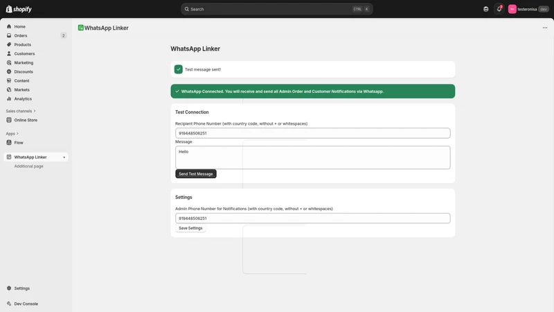 WALink: Whatsapp Linker