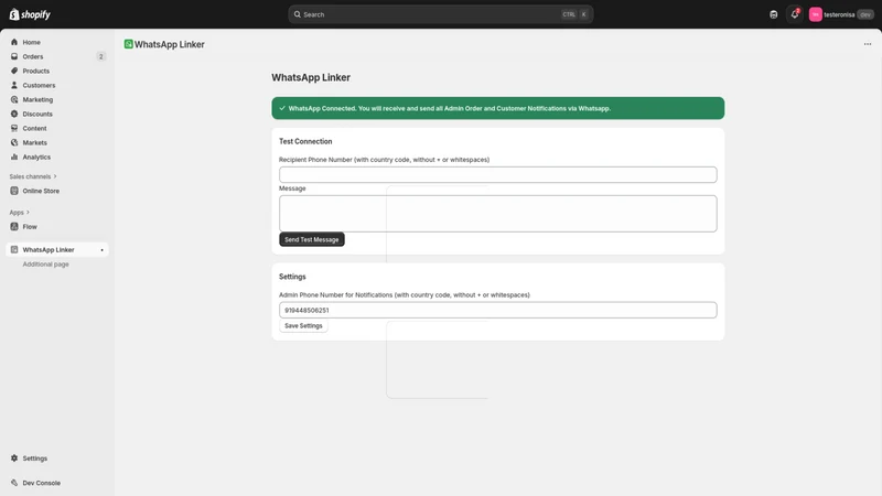 WALink: Whatsapp Linker