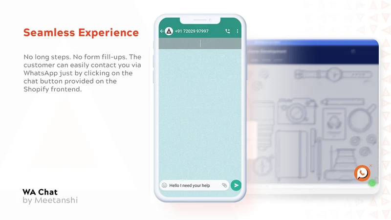 Meetanshi WPChat Button