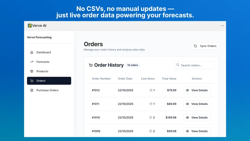AI Inventory Ops by Verve AI