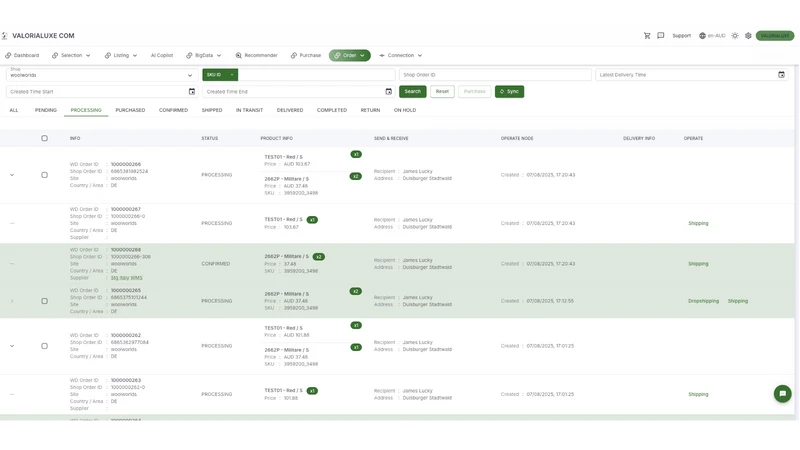 WarpDriven AI Dropshipping