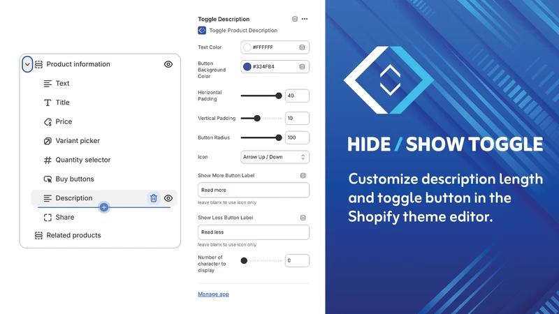 Toggle Description Hide/Show