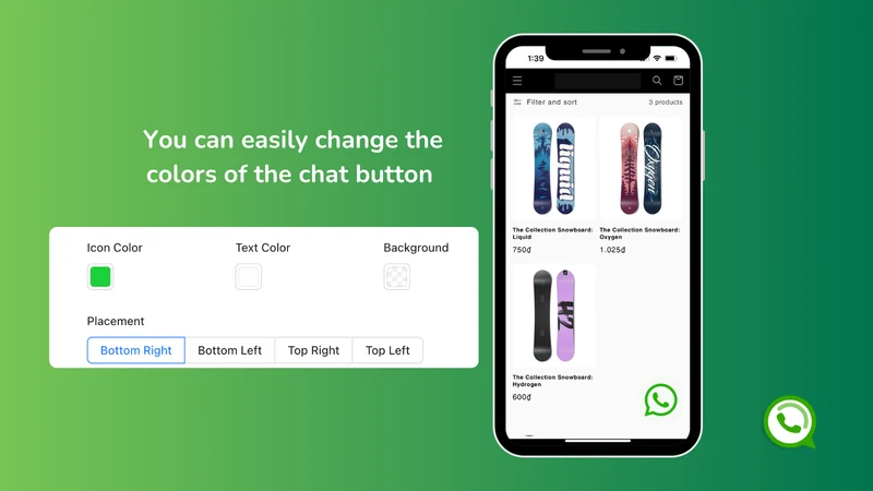 TEQIE chat Button