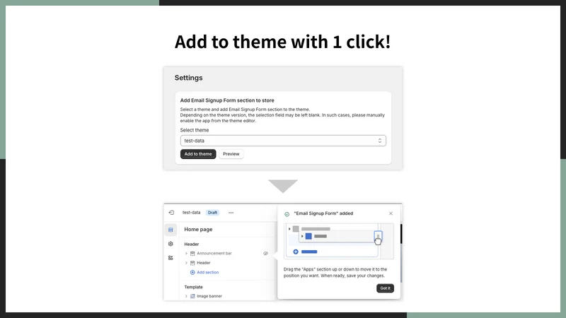UR: Email Newsletter Signup