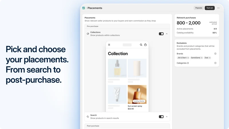 Shopify Product Network