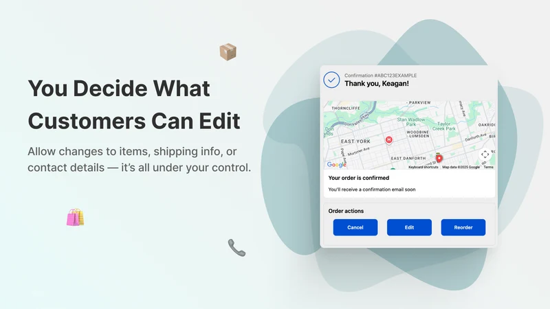 Orderly ‑ Order Edit & Cancel