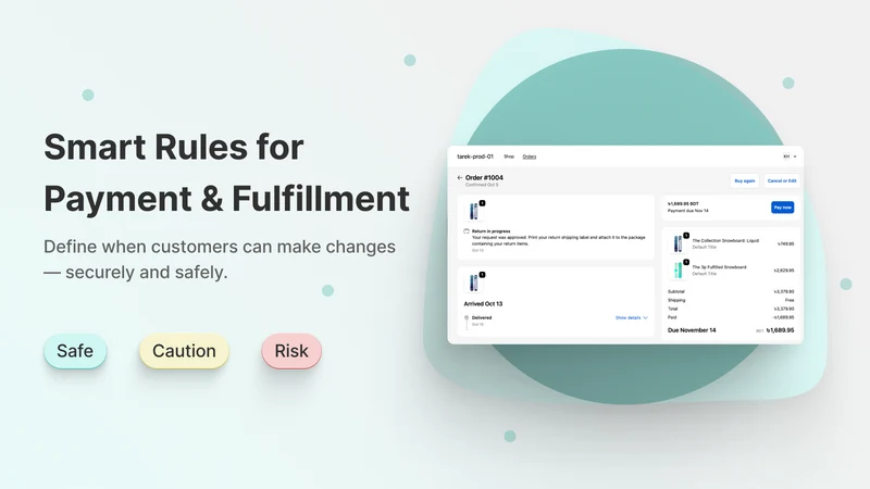 Orderly ‑ Order Edit & Cancel