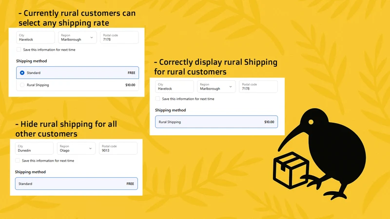 NZDev ‑ Rural Shipping NZ/AUS