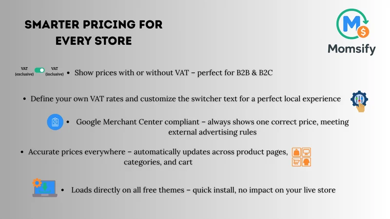 Momsify: B2B VAT Switcher