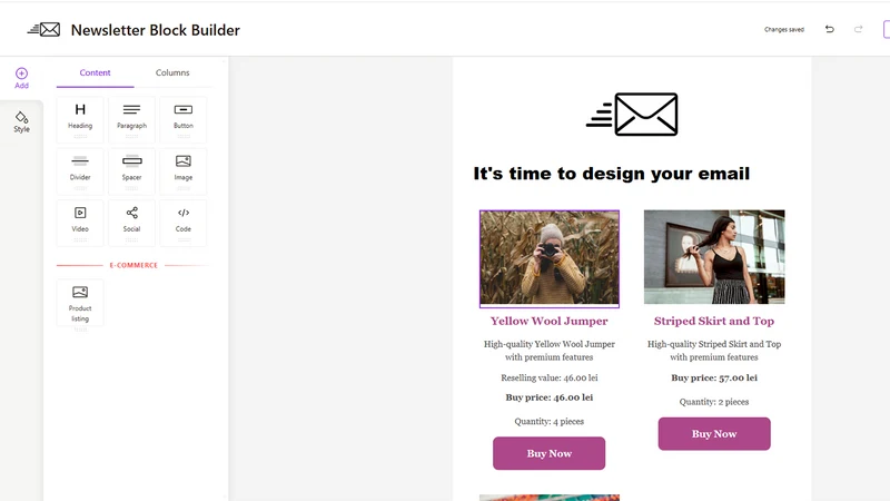 MessengerOS: Email Marketing
