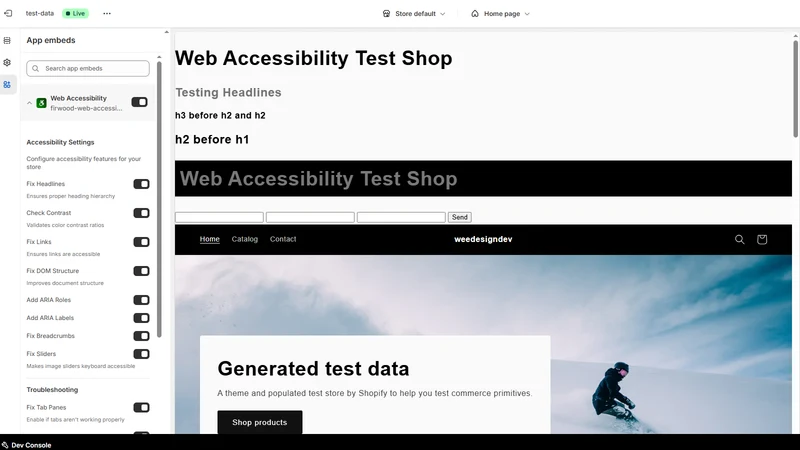 weedit Web Accessibility
