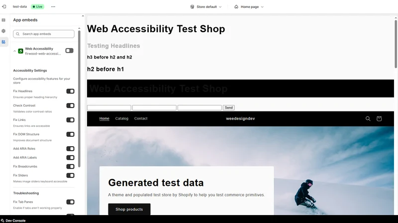 weedit Web Accessibility