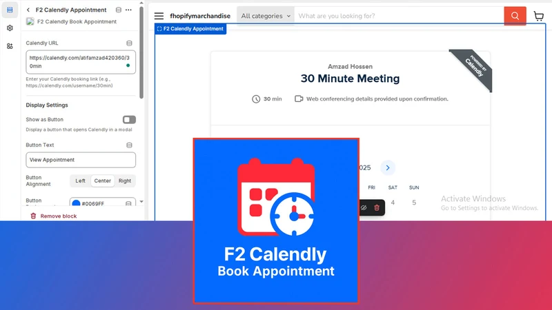 F2 Calendly Book Appointment