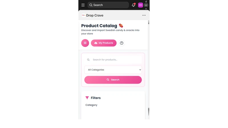 DropCrave Dropship Candy