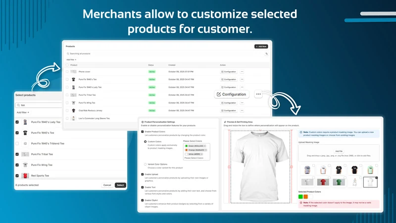 Custom Product Designer