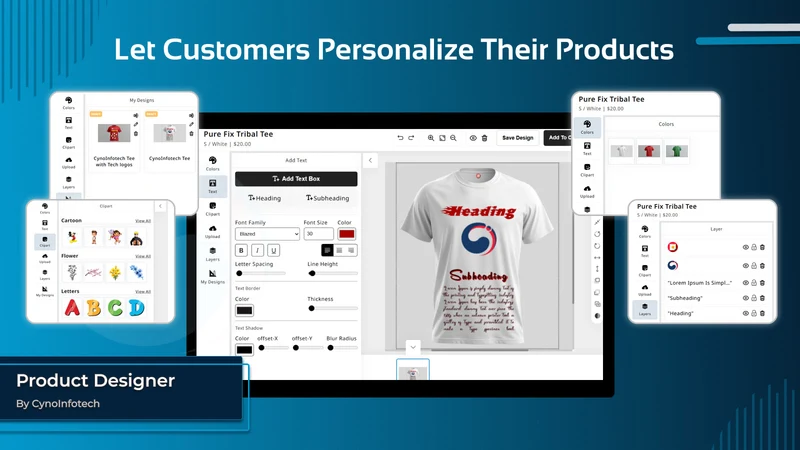 Custom Product Designer