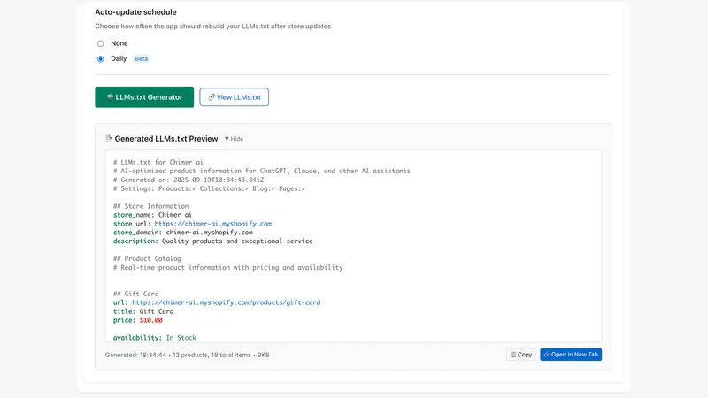Chimer AI SEO Optimizer