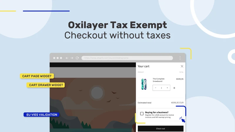 Oxilayer Tax Exempt ‑ EU VAT