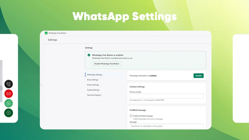 MyShop ‑ Whats APP Chat Button