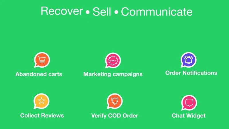 CK: Abandoned cart on WhatsApp