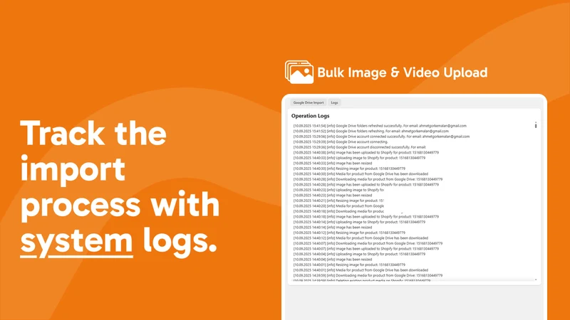 Bulk Video & Image Upload