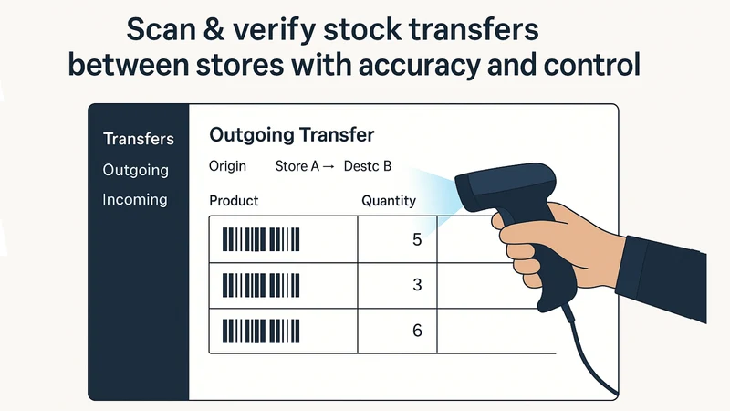 Barcode Stock Transfer Scanner