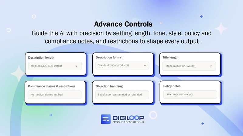 Digiloop Product Descriptions