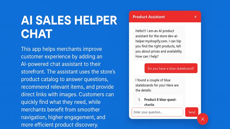 AI Sales Helper Chat