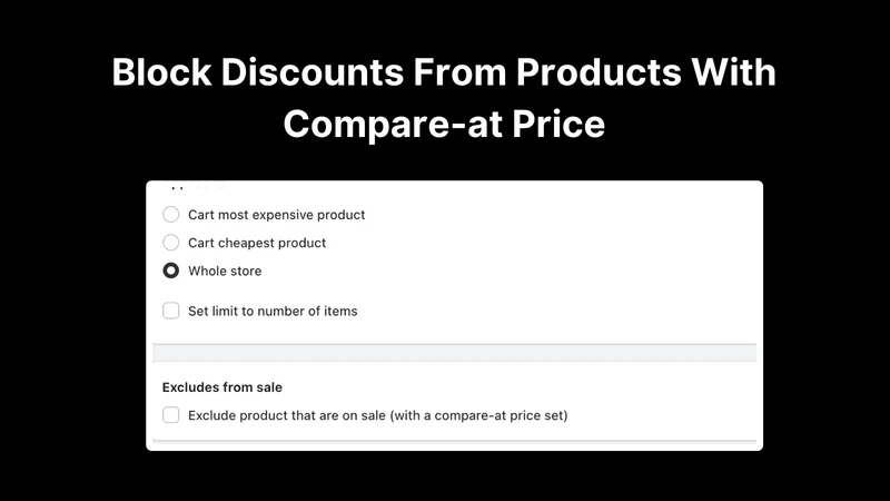 ADM Discount Blocker & Manager