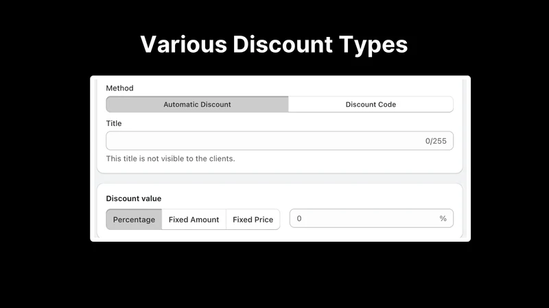 ADM Discount Blocker & Manager