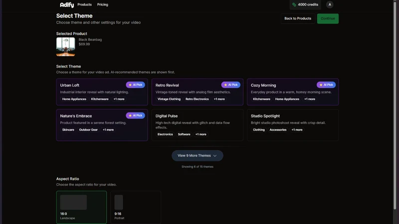 Adify: AI Product Video ads