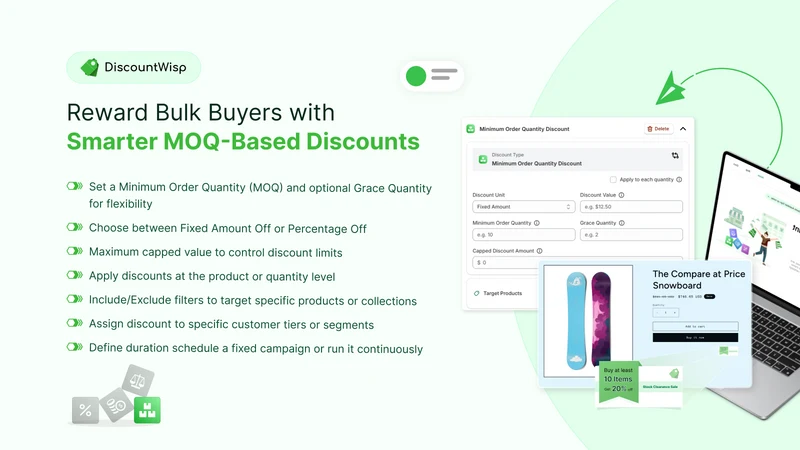 DWisp: Bulk Discount Campaigns