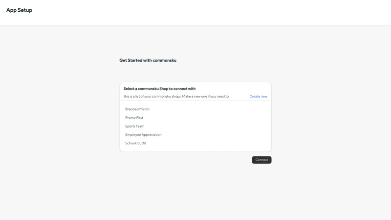commonsku Connect