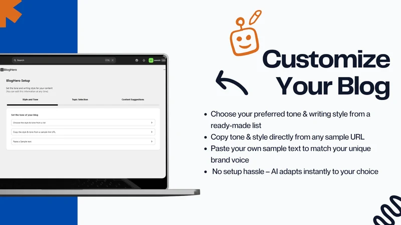 BlogHero ‑ AI Blog & Analytics