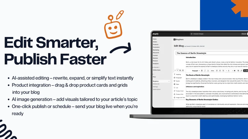 BlogHero ‑ AI Blog & Analytics