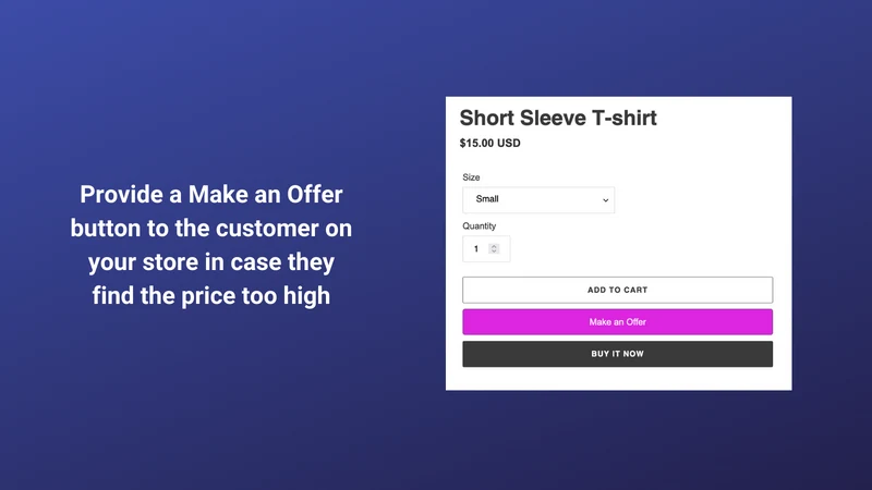 Bargain ‑ Make an Offer by CC